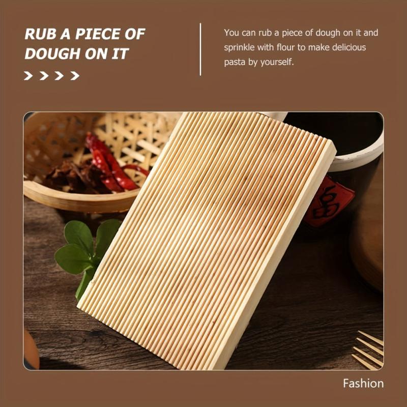 Wooden Gnocchi Board Spaghetti Maker Manual Pasta Maker