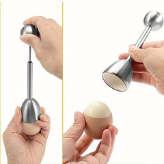 Stainless Steel Egg Topper Cutter Opener Remover Tool for Boiled Egg