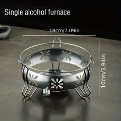 Stainless Steel Round Chafing Dish Buffet Set