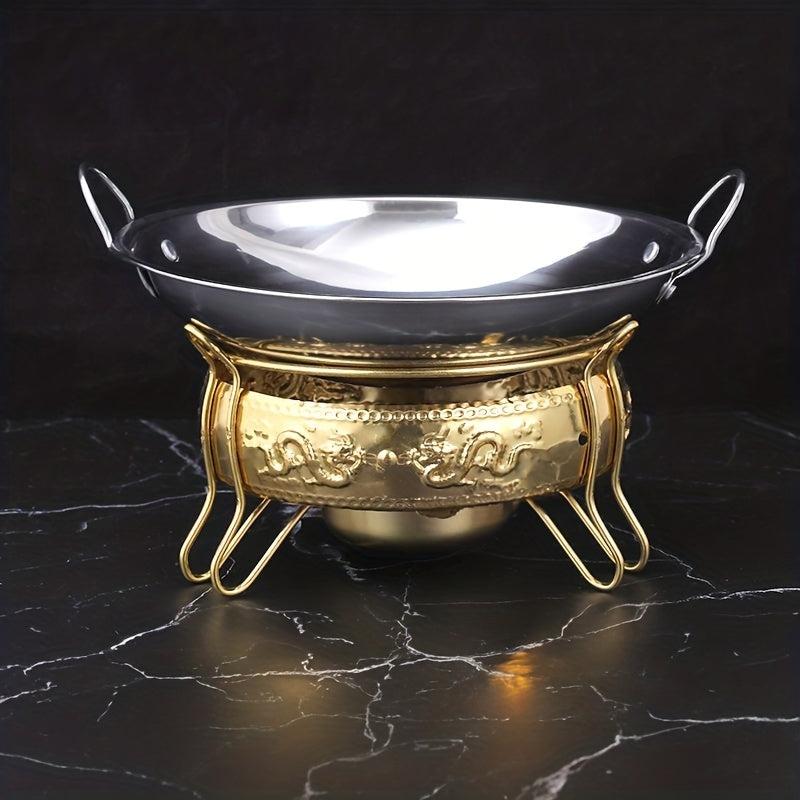 Stainless Steel Round Chafing Dish Buffet Set