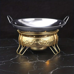 Stainless Steel Round Chafing Dish Buffet Set