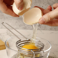 Stainless Steel Egg Yolk Separator for Perfectly Separated Eggs