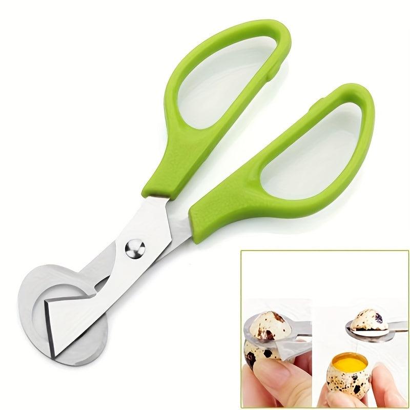 4pcs Stainless Steel Quail Egg Scissors Shell Separator