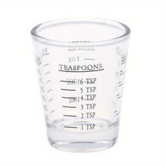 30ml 1oz Glass Measuring Cup With Scale Shot Glass Liquid Glass Ounce Cup