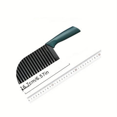 Sharp Crinkle Cutter for Potatoes, Carrots - Kitchen Gadge