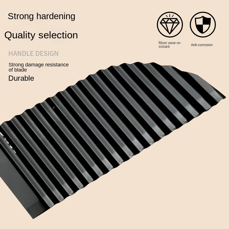 Sharp Crinkle Cutter for Potatoes, Carrots - Kitchen Gadge