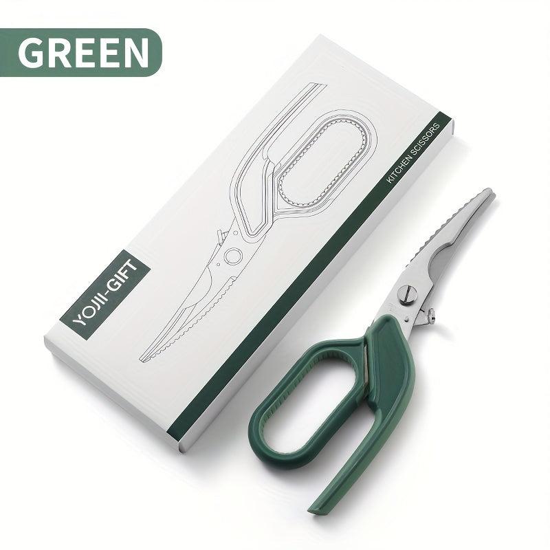 Heavy Duty Stainless Steel Chicken Bone Scissors for Kitchen Use