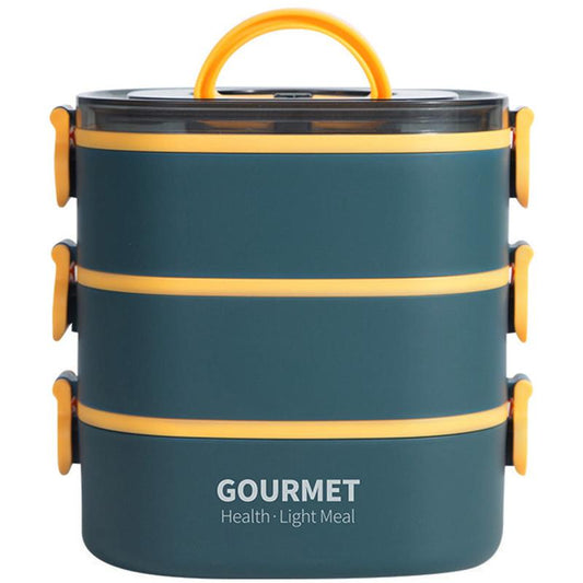 2000ml 3 Tier Bento Lunch Box Leakproof Container