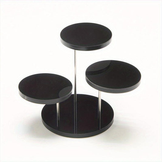 Acrylic Jewelry Display Rack Rotating Ring Earring Stand