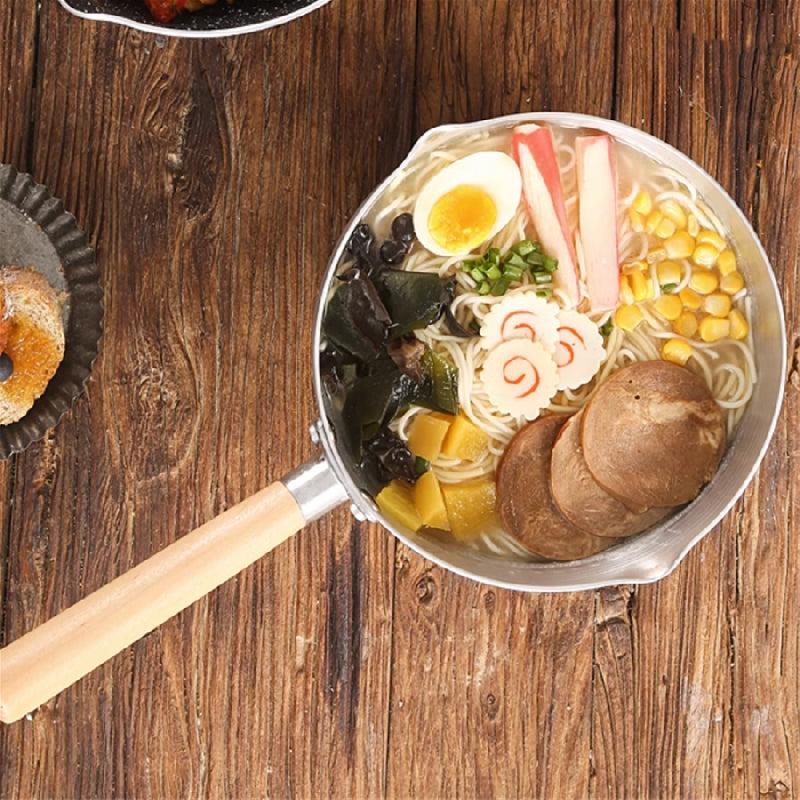 Nonstick Stainless Steel Yukihira Pan Small Sauce Pot Traditional Japanese Sauce