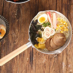 Nonstick Stainless Steel Yukihira Pan Small Sauce Pot Traditional Japanese Sauce