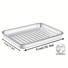 Stainless Steel Baking Sheet & Cooling Rack Set