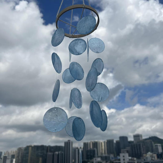 Natural Seashell Wind Chime Home Decor Hanging Ornament