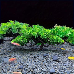 Fish Tank Simulation Tree Landscape Decoration