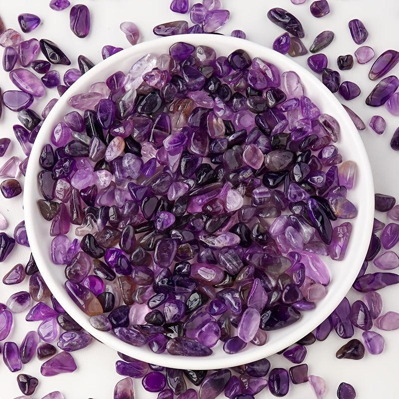 Amethyst Chips Crushed Stones for Positive Energy 0.22lb