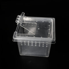 5pcs Plastic Breeding Box for Small Reptiles Insects