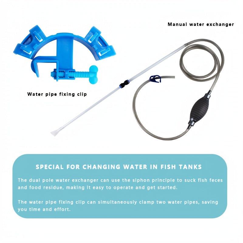 Fish Tank Water Changer Suction Pump Sand Washer