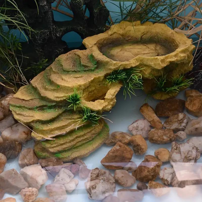 Turtle Basking Platform Resin Dock & Hiding Cave