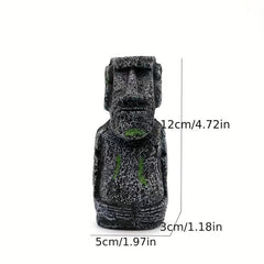Aquarium Easter Island Pharaoh's Adornment Fish Tank Decoration