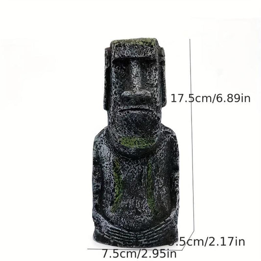 Aquarium Easter Island Pharaoh's Adornment Fish Tank Decoration