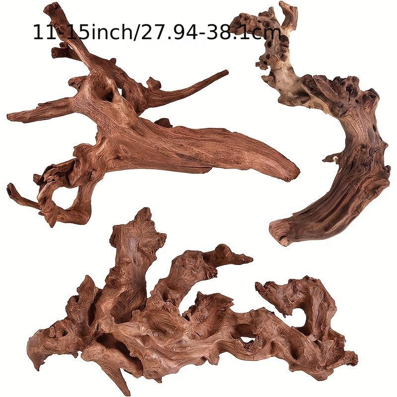 Natural Large Driftwood for Aquarium Reptile Decor, 27-38 Inch