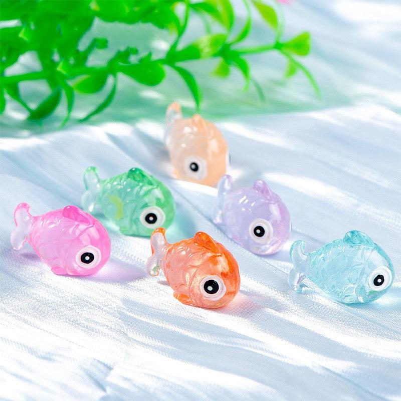 Luminous Mini Artificial Fish for Fish Tanks and Garden Decor