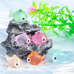 Luminous Mini Artificial Fish for Fish Tanks and Garden Decor
