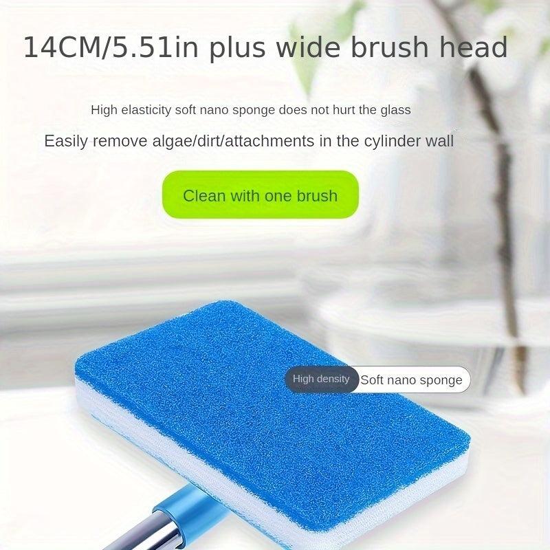 Long Handle Fish Bowl Brush for Algae Cleaning