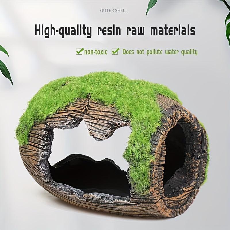 Wine Barrel Cave Fish Hidden Cave Resin Aquarium Decor
