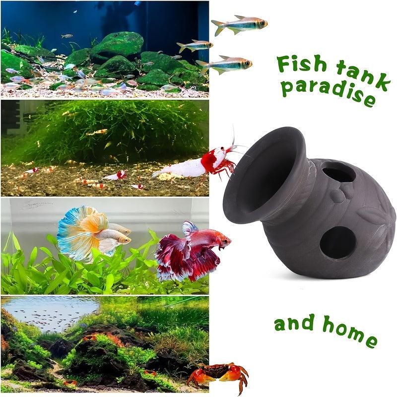 Aquarium Hideaway Rock Cave Fish/Shrimp Hideaway House Ornament