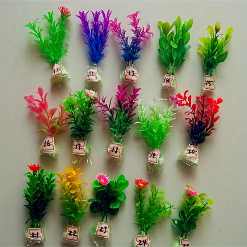 Plastic Simulation Aquarium Water Plant Decoration