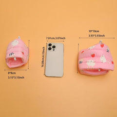 Small Animal Cozy Bed Cave for Guinea Pig Hamster Rabbit Hedgehog