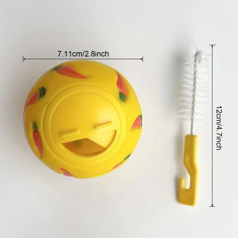 Small Animal Treat Ball Slow Feeder for Rabbits Hamsters Sugar Gliders