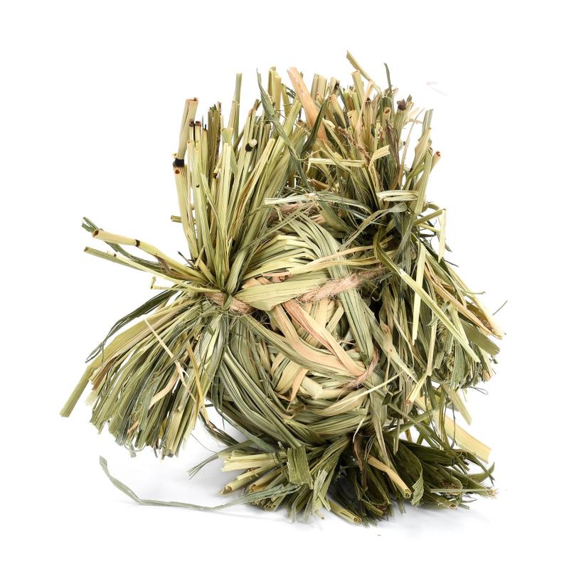 Rabbit Chew Toy Hamster Toys Grass Woven Balls Molar Snacks