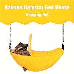 Banana Hamster Bed House Hammock Small Animal Warm Bed House