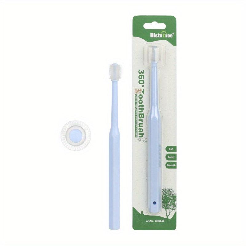 Soft Silicon Pet Toothbrush Dogs Cats 360 Degree Cleaning Oral Health