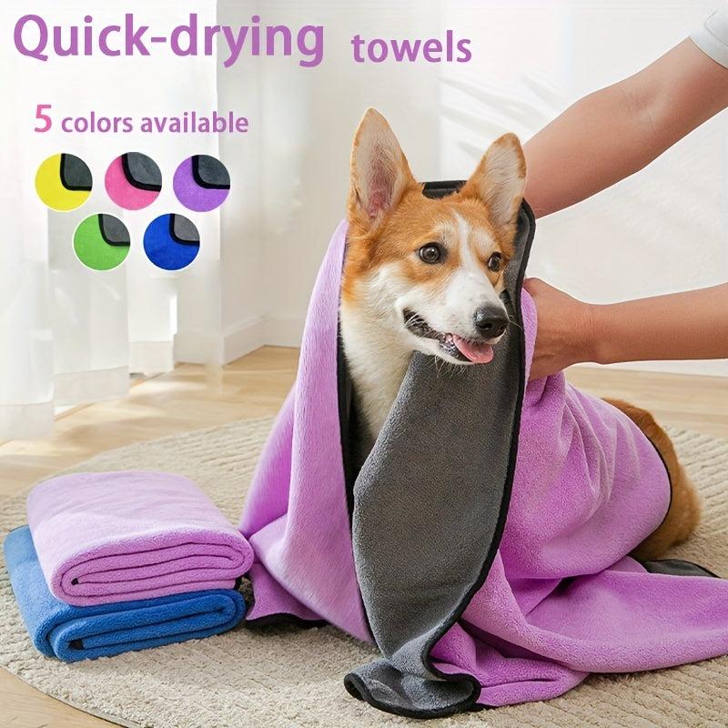 Soft & Absorbent Pet Towels for Cats & Dogs