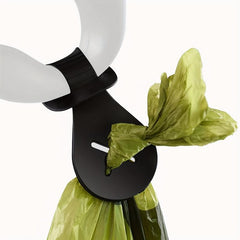 Silicone Dog Poop Scooper with Bag Clip - Easy Waste Disposal