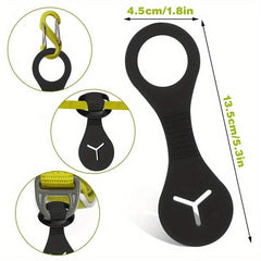 Silicone Dog Poop Scooper with Bag Clip - Easy Waste Disposal