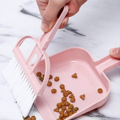 3-Piece Pet Cleaning Set - Broom, Trash Shovel, Scoop