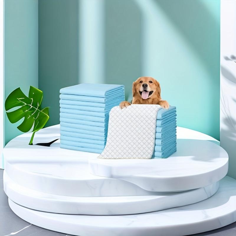 Disposable Dog Training Pads 100pcs Highly Absorbent Leak Proof Dog Diaper Pads
