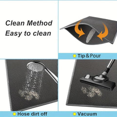 Waterproof Cat Litter Mat Easy To Clean Non Slip Cat Mat