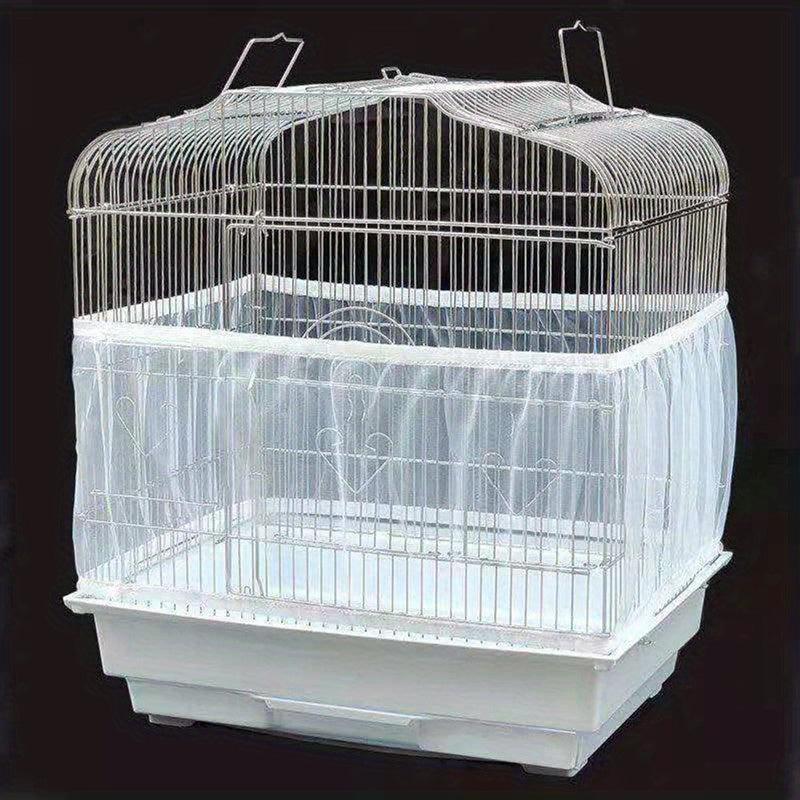 Parrot Seed Catcher Mesh Net Cover for Tidy Cages