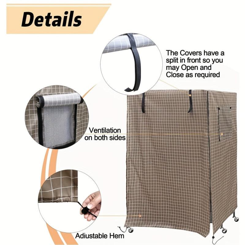 Birdcage Cover Night Sleep Helper Breathable Dust Proof Parrot Cage Washable