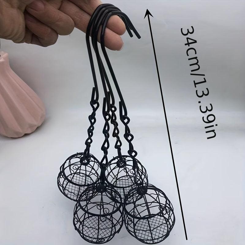 Outdoor Bird Cage Feeder Spring Hanging Bird Feeder Garden Yard Feeder