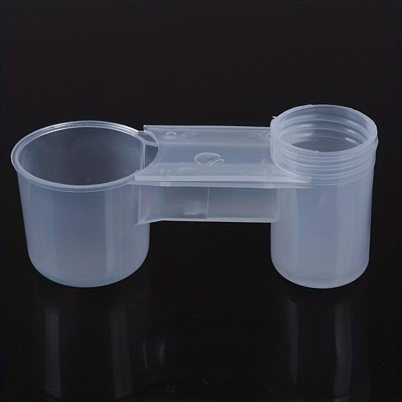 Durable Plastic Water Bottle Cup for Hydrating Your Pet Bird