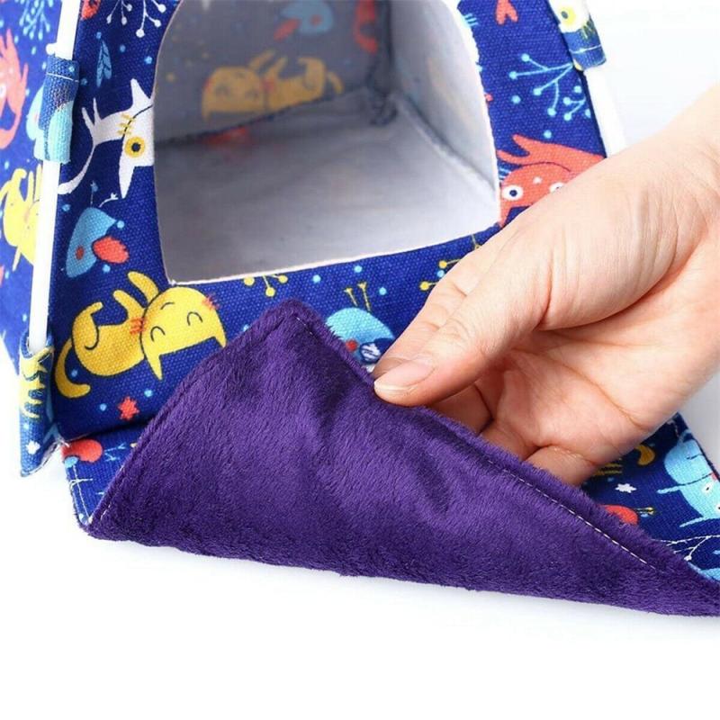 Cozy Parrot Hammock & Bird Nest Cage Tent Hanging Bed