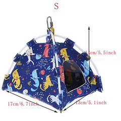 Cozy Parrot Hammock & Bird Nest Cage Tent Hanging Bed