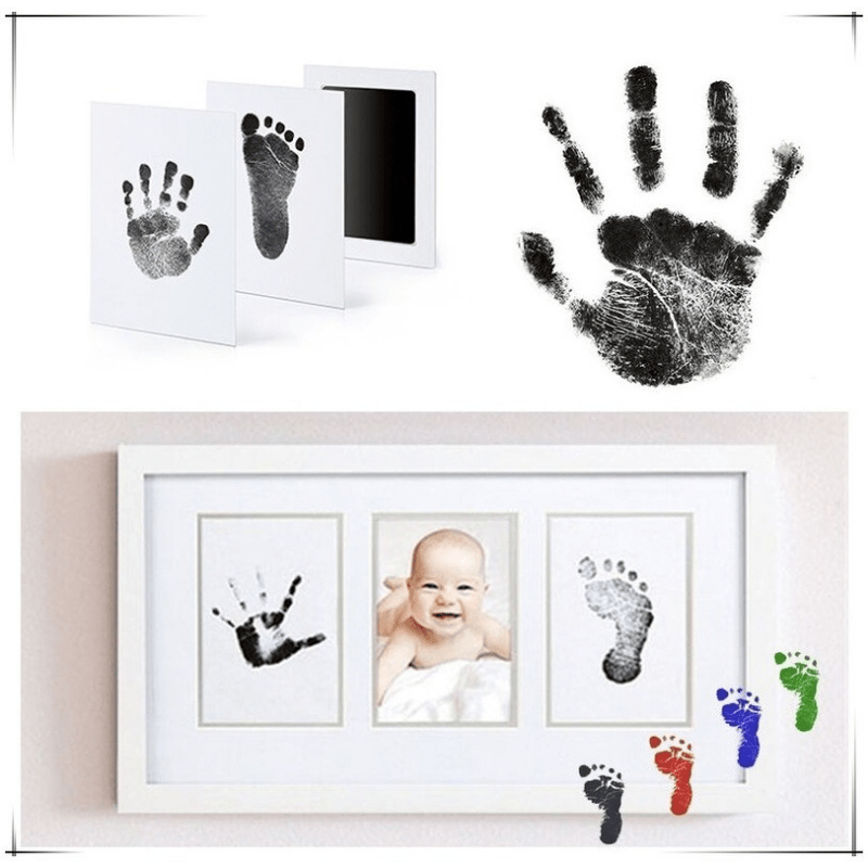 Touchless Ink Pad for Handprints & Footprints