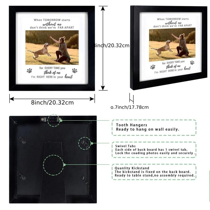 Dog Memorial Picture Frame Pet Loss Gift Sympathy Pet Tribute Keepsake